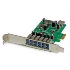 TARJETA PCI EXPRESS DE 7 PUERTOS USB 3.0 CON PERFIL BAJO O COMPLETO - STARTECH.COM MOD. PEXUSB3S7, - Garantía: 2 AÑOS -