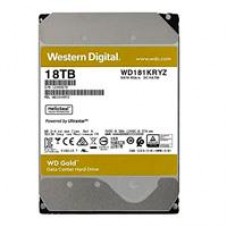 DISCO DURO INTERNO WD GOLD 18TB 3.5 ESCRITORIO SATA3 6GB/S 512MB 7200RPM 24X7 HOTPLUG NAS DVR NVR SERVER DATACENTER WD181KRYZ, - Garantía: 5 AÑOS -