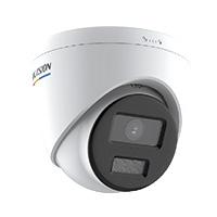 CAMARA TURRET IP 4 MEGAPIXELES HIKVISION DS-2CD1347G0-L(C) IMAGEN A COLOR 24/7 / POE / LENTE 2.8 MM / LUZ BLANCA 30 MTS / EXTERIOR IP67 / WDR 120 DB / H.265+ / ONVIF, - Garantía: 2 AÑOS -