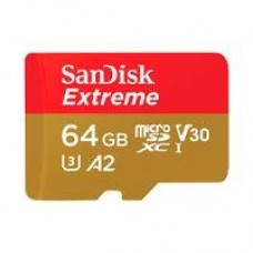 MEMORIA SANDISK MICRO SDXC 64GB EXTREME 170MB/S 4K CLASE 10 A2 V30 C/ADAPTADOR SDSQXAH-064G-GN6MA, - Garantía: 10 AÑOS - MEMORIA SANDISK MICRO SDXC 64GB EXTREME 170MB/S 4K CLASE 10 A2 V30 C/ADAPTADOR SDSQXAH-064G-GN6MA, - Garantía: 10 AÑOS -
