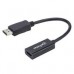 ADAPTADOR,MANHATTAN,153713, DISPLAYPORT M A HDMI H 4K@60HZ, - Garantía: SG -
