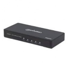 VIDEO SPLITTER,MANHATTAN,207805, HDMI 4K60HZ, 1 IN4 OUT, - Garantía: 3 AÑOS -