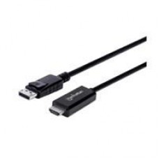 CABLE DISPLAYPORT,MANHATTAN,153218, - HDMI M-M 4K  3.0M, - Garantía: 3 AÑOS -