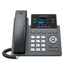 TELEFONO IP GRANDSTREAM GRP2612/  2 CUENTAS SIP 4 LINEAS PANTALLA A COLOR 2 PUERTOS 10/100/100 16 TECLAS BLF INCLUYE ELIMINADOR DE CORRIENTE (NO POE), - Garantía: 1 AÑO -