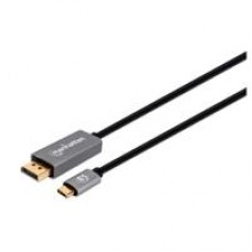 Manhattan Adaptador USB 2.0 a HDMI, convierte fácilmente video USB  (151061), negro