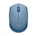 MOUSE LOGITECH M170 BLUE GREY OPTICO INALAMBRICO MINI RECEPTOR USB PC/MAC/CHROME, - Garantía: 1 AÑO -