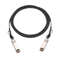 CABLE QNAP CAB-DAC30M-SFPP CABLE DE FIBRA ÓPTICA 3.0 METROS TWINAXIAL SFP+ 10GBE DAC NEGRO, - Garantía: SG -