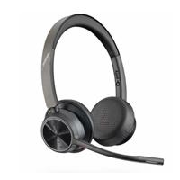 DIADEMA HP POLY 76U49AA VOYAGER 4320 UC/ INALAMBRICA BLUETOOTH BINAURAL DONGLE USB-A ALCANCE DE 50M HASTA 24 H DE CONVERSACION CONEXION HASTA 2 DISPOSITIVOS SIN BASE DE CARGA, - Garantía: 2 AÑOS -