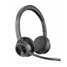 DIADEMA HP POLY 76U49AA VOYAGER 4320 UC/ INALAMBRICA BLUETOOTH BINAURAL DONGLE USB-A ALCANCE DE 50M HASTA 24 H DE CONVERSACION CONEXION HASTA 2 DISPOSITIVOS SIN BASE DE CARGA, - Garantía: 2 AÑOS -