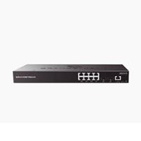 SWITCH GRANDSTREAM GWN7801 GIGABIT ADMINISTRABLE / 8 PUERTOS 10/100/1000 MBPS 2 PUERTOS SFP UPLINK / COMPATIBLE CON GWN CLOUD, - Garantía: 1 AÑO - SWITCH GRANDSTREAM GWN7801 GIGABIT ADMINISTRABLE / 8 PUERTOS 10/100/1000 MBPS 2 PUERTOS SFP UPLINK / COMPATIBLE CON GWN CLOUD, - Garantía: 1 AÑO -