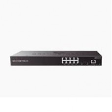 SWITCH GRANDSTREAM GWN7801 GIGABIT ADMINISTRABLE / 8 PUERTOS 10/100/1000 MBPS 2 PUERTOS SFP UPLINK / COMPATIBLE CON GWN CLOUD, - Garantía: 1 AÑO - SWITCH GRANDSTREAM GWN7801 GIGABIT ADMINISTRABLE / 8 PUERTOS 10/100/1000 MBPS 2 PUERTOS SFP UPLINK / COMPATIBLE CON GWN CLOUD, - Garantía: 1 AÑO -