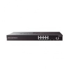 SWITCH POE GRANDSTREAM GWN7801P/ GIGABIT POE ADMINISTRABLE / 8 PUERTOS 10/100/1000 MBPS 2 PUERTOS SFP UPLINK / COMPATIBLE CON GWN CLOUD, - Garantía: 1 AÑO -