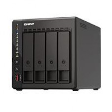 NAS QNAP TS-453E-8G / 4 BAHIAS / TORRE / INTEL CELERON 4NUCLEOS 2.6GHZ / 8GB RAM DDR4 / LAN 2,5GBE2 / HDMI2 / USB 3.22 / USB 2.02 / SOPORTA M.2 22802 / HOT SWAP / NO INCLUYE DISCOS, - Garantía: 3 AÑOS -