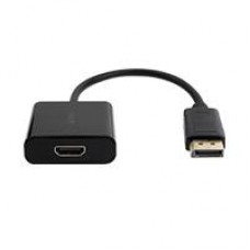 ADAPTADOR ACTECK SHIFT PLUS AH435 / DISPLAYPORT A HDMI / 4K / 20 CM / NEGRO / AC-934763, - Garantía: 1 AÑO -