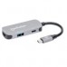 DOCKING USB,MANHATTAN,130707,-C 3 PTOS, HDMI/USB-A/USB-C PD, - Garantía: 3 AÑOS -