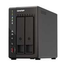NAS QNAP TS-253E-8G / 2 BAHIAS / TORRE / INTEL CELERON 4NUCLEOS 2.6GHZ / 8GB RAM DDR4 / LAN 2,5GBE2 / WAKE ON LAN / HDMI2 / USB 3.22 / USB 2.0 2 / SOPORTA M.2 22802 / NO INCLUYE DISCOS, - Garantía: 3 AÑOS -