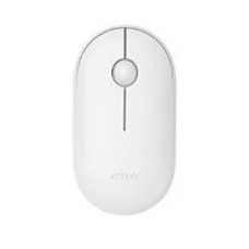 MOUSE ACTECK OPTIMIZE EDGE MI460 / INALAMBRICO / RECEPTOR USB / LASER / CLICK SILENCIOSO / 1500 DPI / BLANCO / AC-934114, - Garantía: 1 AÑO -