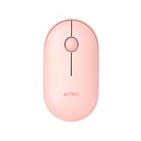 MOUSE ACTECK OPTIMIZE EDGE MI460 / INALAMBRICO / RECEPTOR USB / LASER / CLICK SILENCIOSO / 1500 DPI / ROSA / AC-934107, - Garantía: 1 AÑO -