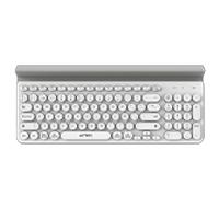 TECLADO ACTECK INSPIRE COMP TI695 / INALAMBRICO / DUAL / MULTIDISPOSITIVO / ESPAÑOL / 97 TECLAS / BLANCO  / AC-934213, - Garantía: 1 AÑO -