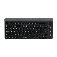 TECLADO ACTECK UNY COMP TI685 / INALAMBRICO / DUAL / MULTIDISPOSITIVO / TKL / ESPAÑOL / TECLAS MULTIMEDIA / RANURA PARA DISPOSITIVOS / 88 TECLAS / NEGRO / AC-934183, - Garantía: 1 AÑO -