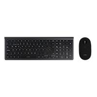 KIT ACTECK EDGE MK675 / TECLADO Y MOUSE / INALAMBRICO / RECEPTOR USB / ESPAÑOL / 107 TECLAS / OPTICO / 1600 DPI / NEGRO / AC-934954, - Garantía: 1 AÑO -