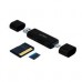 LECTOR DE MEMORIA DUAL ACTECK / USB A - USB C / MICRO SD/TF / NEGRO / AC-934824, - Garantía: 1 AÑO - LECTOR DE MEMORIA DUAL ACTECK / USB A - USB C / MICRO SD/TF / NEGRO / AC-934824, - Garantía: 1 AÑO -