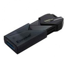 MEMORIA KINGSTON 128GB USB 3.2 GEN 1 ALTA VELOCIDAD / DATATRAVELER EXODIA ONYX NEGRO C/TAPA MÓVIL (DTXON/128GB), - Garantía: 1 AÑO -