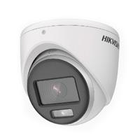 CAMARA TURRET TURBOHD 2 MEGAPIXELES HIKVISION DS-2CE70DF0T-MF  IMAGEN A COLOR 24/7 / LENTE 2.8 MM / METAL / LUZ BLANCA 20 MTS / EXTERIOR IP67 / TVI-AHD-CVI-CVBS / DWDR, - Garantía: 2 AÑOS -