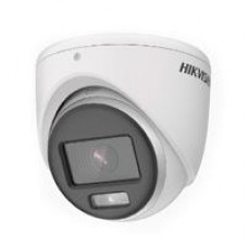 CAMARA TURRET TURBOHD 2 MEGAPIXELES HIKVISION DS-2CE70DF0T-MF  IMAGEN A COLOR 24/7 / LENTE 2.8 MM / METAL / LUZ BLANCA 20 MTS / EXTERIOR IP67 / TVI-AHD-CVI-CVBS / DWDR, - Garantía: 2 AÑOS -