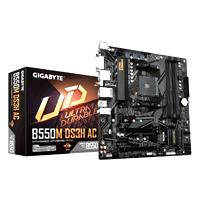 MB GIGABYTE AMD B550M DS3H AC S-AM4 5A GEN/4X DDR4 2666/DP/HDMI/M.2/6X USB 3.2/USB-C/WIFI/BLUETOOTH/MICRO ATX/GAMA MEDIA/GAMER, - Garantía: 1 AÑO - MB GIGABYTE AMD B550M DS3H AC S-AM4 5A GEN/4X DDR4 2666/DP/HDMI/M.2/6X USB 3.2/USB-C/WIFI/BLUETOOTH/MICRO ATX/GAMA MEDIA/GAMER, - Garantía: 1 AÑO -