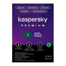 ESD KASPERSKY PREMIUM (TOTAL SECURITY) / 3 DISPOSITIVOS / 2 CUENTAS KPM / 1 AÑO, - Garantía: SG -