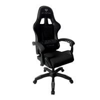 SILLA GAMER BALAM RUSH POWER RUSH V2 BLACK EDITION / INCLINACION 135 GRADOS / TELA Y PIEL SINTETICA / MAX 120 KG / COJIN LUMBAR / PISTON CLASE 3 / REPOSABRAZOS FIJO / NEGRO / BR-934534, - Garantía: 1 AÑO -