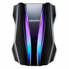 DISCO DURO EXTERNO ADATA HD770G 2TB PORTATIL 2.5 USB 3.2 WINDOWS MAC LINUX CONTRAGOLPES GAMING RGB COLOR NEGRO AHD770G-2TU32G1-CBK, - Garantía: 3 AÑOS -