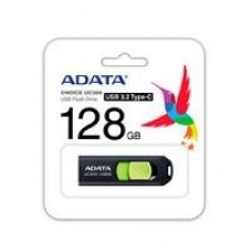 MEMORIA ADATA 128GB USB TIPO C UC300 RETRACTIL NEGRO VERDE (ACHO-UC300-128G-RBK/GN), - Garantía: 5 AÑOS -