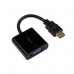 ADAPTADOR ACTECK SHIFT PLUS AV400 / HDMI A VGA / 20 CM / 4K / NEGRO / AC-934756, - Garantía: 1 AÑO -