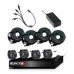 KIT / PROVISION ISR / DVR 4 CANALES DE 2 MEGAPIXELES / 4 CAMARAS 2MP / LENTE 2.8MM 90 GRADOS DE APERTURA / IP66 / INFRARROJO / ACCESORIOS / 2 AÑOS DE GARANTIA, - Garantía: 2 AÑOS -