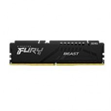MEMORIA RAM KINGSTON DIMM DDR5 32GB 5600MT/S FURY BEAST BLACK XMP CL40 288PIN 1.25V C/DISIPADOR DE CALOR P/PC/GAMER/ALTO RENDIMIENTO KF556C40BB-32, - Garantía: 1 AÑO -