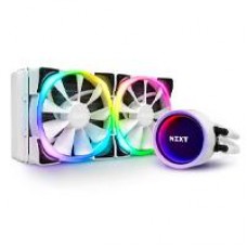 DISIPADOR DE ENFRIAMIENTO LIQUIDO  NZXT KRAKEN X53/240MM/BLANCO MATTE/RGB/GAMER, - Garantía: 1 AÑO -