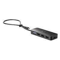 REPLICADOR DE PUERTOS HP TRAVEL HUB G2/CONEXION POR USB-C/ 1 HDMI/ 1 VGA/ 2 USB-A 3.0, - Garantía: 1 AÑO -