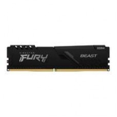 MEMORIA KINGSTON DIMM DDR4 32GB 3200MHZ FURY BEAST BLACK XMP CL16 288PIN 1.35V C/DISIPADOR DE CALOR P/PC/GAMER/ALTO RENDIMIENTO (KF432C16BB/32), - Garantía: 1 AÑO -