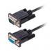 CABLE DE 3M SERIAL RS232 PARA MODEM NULO, CROSSOVER CRUZADO BLINDADO, CABLE DB9 PUERTO COM HEMBRA A MACHO COMPATIBLE DTE - STARTECH.COM MOD. 9FMNM-3M-RS232-CABLE, - Garantía: 5 AÑOS -