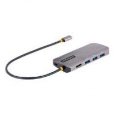 DOCKING STATION - ADAPTADOR MULTIPUERTOS USB C, HDMI DE 4K Y 60HZ, HUB USB-A 3.2 DE 3 PUERTOS DE 5GBPS, PD DE 100W, GBE - STARTECH.COM MOD. 127B-USBC-MULTIPORT, - Garantía: 3 AÑOS -