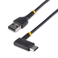 CABLE 2M USB A A USB C ACODADO EN NGULO RECTO - CABLE USB-C DE CARGA RAPIDA DE ALTA RESISTENCIA - USB 2.0 A A USB TIPO-C - STARTECH.COM MOD. R2ACR-2M-USB-CABLE, - Garantía: 5 AÑOS -