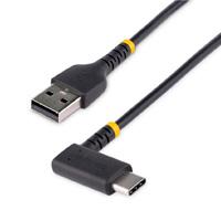 CABLE 2M USB A A USB C  ACODADO EN ÁNGULO RECTO - CABLE USB-C DE CARGA RAPIDA DE ALTA RESISTENCIA - USB 2.0 A A USB TIPO-C - STARTECH.COM MOD. R2ACR-2M-USB-CABLE, - Garantía: 5 AÑOS -