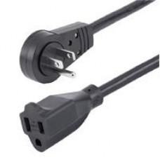 CABLE DE 1.8M DE EXTENSION DE ALIMENTACION - CABLE ALARGADOR DE CORRIENTE ROTATIVO PLANO DE 360DEG - NEMA 5-15P A NEMA 5-15R - STARTECH.COM MOD. RTPAC1016, - Garantía: 5 AÑOS -