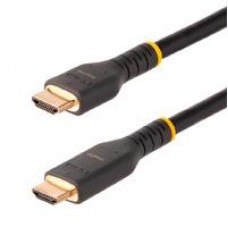 CABLE HDMI DE 10M ACTIVO - HDMI 2.0 4K 60HZ UHD - RESISTENTE - CON FIBRA DE ARAMIDA - CABLE HDMI DE ALTA VELOCIDAD CON ETHERNET - STARTECH.COM MOD. RH2A-10M-HDMI-CABLE, - Garantía: 2 AÑOS -