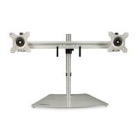 SOPORTE DE ESCRITORIO PARA 2 MONITORES - SOPORTE ERGONOMICO DE SOBREMESA PARA 2 MONITORES DE 24 CON MONTAJE VESA - CON MASTIL - PLATA - STARTECH.COM MOD. ARMDUOSS, - Garantía: 5 AÑOS -
