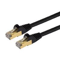 CABLE DE 2M CAT6A ETHERNET NEGRO - CABLE DE RED 10GB CAT6A SNAGLESS BLINDADO RJ45 POE DE 100W - 10GBE CON CERTIFICACION UL/TIA - STARTECH.COM MOD. C6ASPAT5BK, - Garantía: 5 AÑOS -