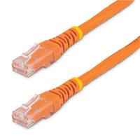 CABLE DE RED 4.5M CATEGORIA CAT6 UTP RJ45 GIGABIT ETHERNET ETL - PATCH MOLDEADO - NARANJA - STARTECH.COM MOD. C6PATCH15OR, - Garantía: 5 AÑOS -
