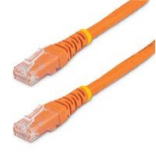 CABLE DE RED 4.5M CATEGORIA CAT6 UTP RJ45 GIGABIT ETHERNET ETL - PATCH MOLDEADO - NARANJA - STARTECH.COM MOD. C6PATCH15OR, - Garantía: 5 AÑOS -
